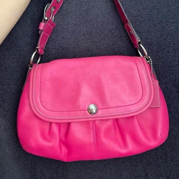 Coach | Bags | Coach 3729 Soho Hot Pink Shoulder Bag | Poshmark